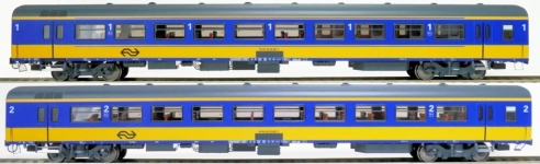 Exact-Train EX11061 - H0 - Personenwagen ICR Nachverkehr, NS, Ep. IV - Wagne 2
